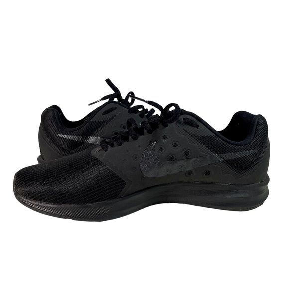 Nike Men’s Downshifter 7 Black Running Shoes Low Top (852459-001) - Size 10 - Picture 7 of 9